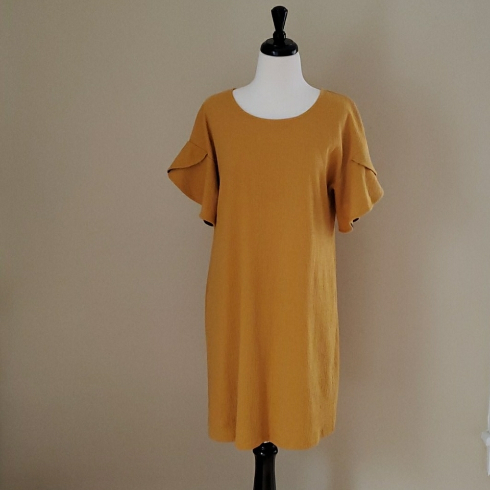 Mustard Yellow Dress